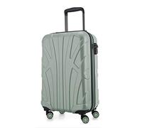 Suitline Maleta Cabina 55 x 35 x 20 cm (34 L) ABS rígida con Cierre TSA 4 Ruedas Dobles asa telescópica Ligera Equipaje de Mano Viaje Negocios, Menta