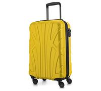 SUITLINE - Equipaje de Mano, Maleta Cabina, Maleta De Mano, Trolley, 4 Ruedas, ABS extremista Ligero, TSA, 55 cm, 34 litros,