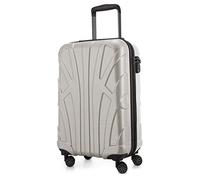 Suitline - Equipaje de Mano, Maleta Cabina, Maleta De Mano, Trolley, 4 Ruedas, ABS extremista Ligero, TSA, 55 cm, 34 litros,