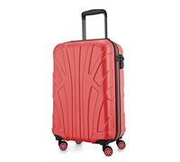 Suitline - Equipaje de Mano, Maleta Cabina, Maleta De Mano, Trolley, 4 Ruedas, ABS extremista Ligero, TSA, 55 cm, 34 litros,
