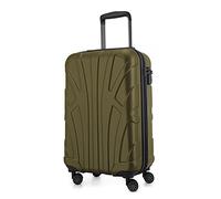 Suitline - Maleta de Mano rígida, Trolley 4 Ruedas, TSA, 55 cm, Aprox. 34 litros, 100% ABS Mate, Palta