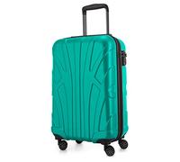 SUITLINE - Equipaje de Mano, Maleta Cabina, Maleta De Mano, Trolley, 4 Ruedas, ABS extremista Ligero, TSA, 55 cm, 34 litros,
