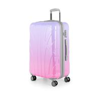Suitline - Maleta de Viaje rígida con Ruedas, Equipaje facturable, TSA, 66 cm, gradiente Brillante, gradiente Brillante, Sakura