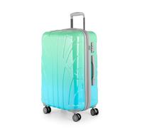 Suitline - Maleta de Viaje rígida con Ruedas, Equipaje facturable, TSA, 66 cm, gradiente Brillante, Northern Lights