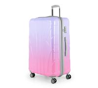 Suitline - Maleta Grande facturable rígida con Ruedas, Trolley de Viaje XL, TSA, 76 cm, 96-110 litros, gradiente Brillante, Sakura