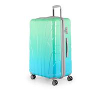 Suitline - Maleta Grande facturable rígida con Ruedas, Trolley de Viaje XL, TSA, 76 cm, 96-110 litros, gradiente Brillante, Northern Lights