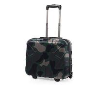 Suitline - Maleta piloto, Equipaje de Mano, Business Trolley, Rígida, TSA, ABS, 2 Ruedas, Camuflaje