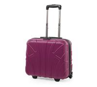 Suitline Maletín piloto Trolley Business 38 x 42 x 22 cm (29 L) rígido con Compartimento portátil 15 Pulgadas Cierre TSA 2 Ruedas asa telescópica, Magenta