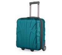 Suitline - Maleta pequeña 45x36x20 cm, Equipaje de Mano para Llevar en Cabina de Avion, Trolley a Bordo para Colocar Debajo del Asiento situado Ligero, 30 litros, Carcasa Dura de ABS, Agua Verde