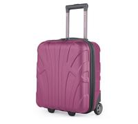 Suitline Trolley Cabina underseat 45 x 36 x 20 cm ABS rígido 30 L con 2 Ruedas asa telescópica pequeño Equipaje Mano, Magenta