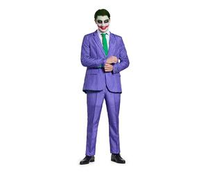 Suitmeister Disfraz para Hombre, Traje Ajustado de The Joker DC Character, Traje de Joker, M