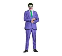Suitmeister Halloween Suit For Men In Stylish & Creepy Prints - Full Set: Includes Jacket, Pants and Tie Juego de Pantalones de Traje de Negocios Hombre
