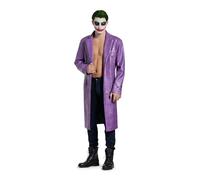 Suitmeister Traje de Joker para hombre, con licencia oficial, disfraz de Halloween y carnaval, para fiestas y desfile, Joker Coat, M