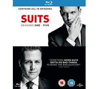 Suits - Seasons 1-5 (19 Blu-Ray) [Edizione: Regno Unito] [Reino Unido] [Blu-ray]