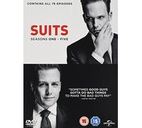 Suits – Temporadas 1-5 – DVD – Edición Reino Unido (20 DVD)