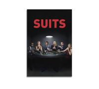 Suits TV Series Wall Art Poster Canvas Wall Art Poster Decoración, Pintura, Arte, Dormitorio, Salón, Oficina, Pintura, Decoración Moderna del Hogar Arte de la Pared, Impresión de Imagen 20 x 30