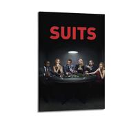 Suits TV Series Wall Art Poster Canvas Wall Art Poster Decoración, Pintura, Arte, Dormitorio, Salón, Oficina, Pintura, Decoración Moderna del Hogar Arte de la Pared, Impresión de Imagen 20 x 30