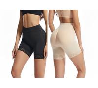 SUIUOI Mujer Braguitas Moldeadoras Bragas,Push Up Body Shaper Ropa Interior Braga Faja Reductora Abdomen Levanta Glúteos sin Costura en Encaje Cintura Alta Control de Barriga Shapewear Lenceria