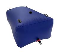 Suixtil Bolsa de Almacenamiento de Agua con Bomba, Plegable, Suave y Gruesa, for jardín, portátil, for Exteriores, Ideal for extinción de Incendios, construcción y tráfico.(150x120x60cm(1000L))