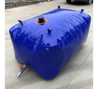Suixtil Bolsa de depósito de Agua Plegable de Gran Capacidad, Suave, for Exteriores, con Grifo, Ideal for extinción de Incendios, construcción y tráfico.(500L:125x90x50CM)