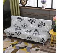 Suixtil Funda de sofá sin Brazos, Impermeable, elástica, Cama, Plegable, reposabrazos, for el hogar y Hotel(B,S 160-190cm)