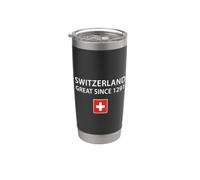 Suiza Gran desde 1291 Orgullo suizo Vaso térmico de acero inoxidable de doble pared