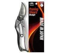 SUIZAN Bypass Tijeras de podar 200 mm Mango de Aluminio Forjado - Tijeras de podar japonesas profesionales Herramientas de jardín