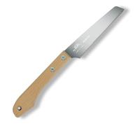 SUIZAN Sierra de Mano Pequeña 120mm Hoja Versátil - Serrucho Japonés de Tracción Compacto Un Solo Filo para Madera