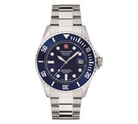 Suizo Alpine Military Reloj para Hombre Cuarzo Analógico 7052.1135SAM Acero