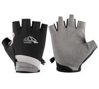 SUJAYU Guantes de protección UV para mujeres y hombres, guantes de conducción sin dedos, guantes de pesca, guantes de navegación, guantes de kayak, guantes de remo, guantes UV, guantes de protección
