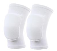 SUJAYU Un par de coderas de voleibol, coderas tándem, coderas para voleibol, coderas, coderas, protectores de codo, tenis, baloncesto, Blanco, X-Small