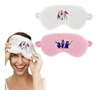 SUJEBKC 2 Máscaras De Sueño Anime,Antifaz,Adecuadas Para Hombres y Mujeres,Máscara Des Sueño a Prueba De Luz Para La Noche(Colección De Otoño e Invierno)