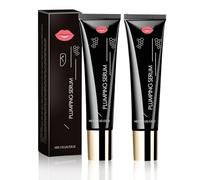 SUJEBKC 2pcs Lip Booster Sérum,Lip Booster con ácido hialurónico,aceite de cuidado para labios más completos y suaves,hidratación de larga duración,sin pegado