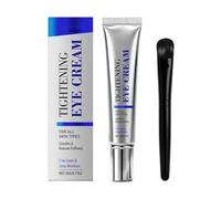 SUJEBKC Contorno de Ojos Tensor con Aplicador, Remescar Bolsas y Ojeras, Crema Ojos Antiarrugas, Tratamiento Reafirmante con Pincel Incluido, Efecto Mate