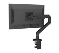 Sujeción de escritorio de aluminio V8, soporte for Monitor de 17-38 pulgadas, brazo de resorte mecánico, elevación libre, Monitor de TV de movimiento completo, carga de montaje de 11kg(Black)