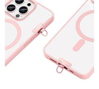 Sujeción metálica para teléfono con correa para fundas completas - 20 mm