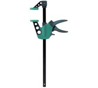 Sujeción sencilla con una sola mano - WOLFCRAFT - 75-300 - Fuerza de sujeción hasta 90 kg - Vástago de acero endurecido