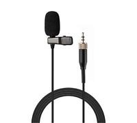 Sujeetec Micrófono de Solapa Compatible Con Sennheiser Transmisor Inalámbrico - Unidireccional Condensador Mini Lavalier - Tapón de Bloqueo de Tornillo de 3,5 mm