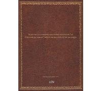 Sujet de la comédie italienne intitulée "le Collier de perles", mêlée de ballets et de musique