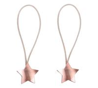 Sujeta Cortinas Hebilla Magnética para Cortina De Metal con Forma De Estrella De Cinco Puntas De Aleación De Malla De Bronce