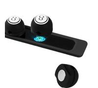 Sujetacables Magnético,Sujetador Magnético para Cables - Clip Extraíble Seguro Forma Billar para Escritorio Pared Mesa Mesilla Lugar Trabajo Dormitorio Cocina Hogar Cabecera