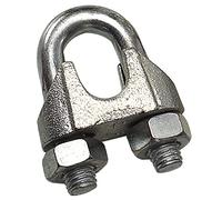 Sujetacables - sujetacables galvanizado de 22 mm, 7/8" de diámetro, ideal para uso doméstico, resistente y duradero.