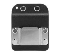 Sujetacinta Metálico para Cinturón, Porta Herramientas de Acero Inoxidable, Soporte Portátil para Cinta Métrica y Taladro - Diseño Antideslizante, Ligero y Durable, Ideal para