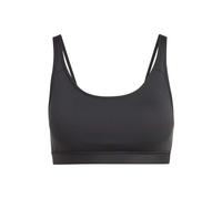 adidas All Me Essentials - Brasier de Soporte Medio, poliéster Reciclado, Color Negro