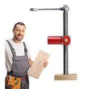 Sujetador Agujero Banco,Herramienta Ajustable de Liberación Rápida de Aluminio - Sargentos para Sierra de Carril - Para Aficionados A Carpintería, Inglete, Tubería,