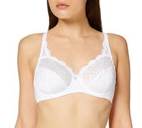 Playtex Sujetador Con aros Flower Elegance Micro Mujer x1, Blanco, 75B