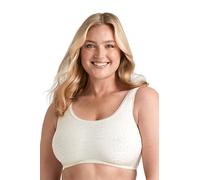 Sujetador Camisero con Aros Miss Mary Curly Relax, Tirantes Anchos y Acolchados cómodos 90C Champagne