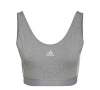 Sujetador con almohadillas extraíbles para mujeres adidas Essentials 3-Stripes S Female
