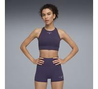 Sujetador con escote alto PUMA x HYROX SHAPELUXE para mujer, Ropa, Morado, L