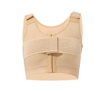 Sujetador Corrector De Postura con Cierre Frontal para Mujeres para Uso Postoperatorio, Con Soporte Para El Pecho Y Chaleco Adelgazante(Skin,XL)